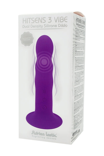 Vibrador de doble densidad Hitsens 3 - 18,2 x 4 cm