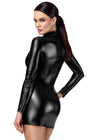 Mini robe Vixen F366 - Noir Handmade