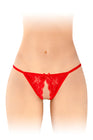 Culotte ouverte Zoé rouge - Fashion Secret