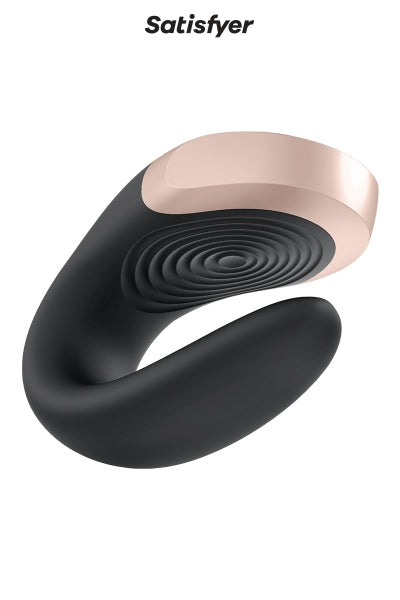 Estimulador Double Love negro - Satisfyer