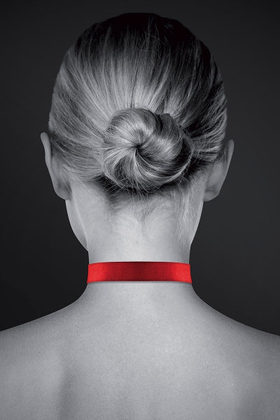 Collar rojo candado corazón - Bijoux Pour Toi