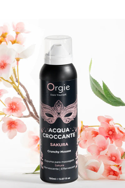 Mousse de masaje efervescente Sakura 150ml