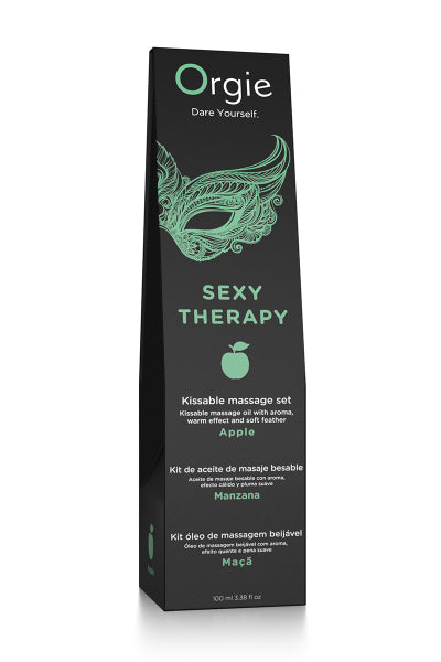 Aceite de masaje besable Sexy Therapy Manzana