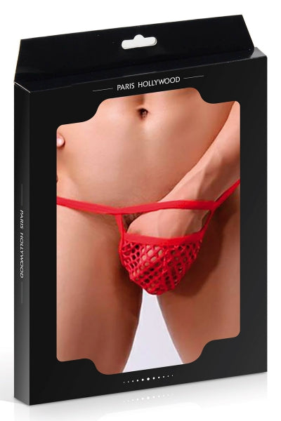 String homme rouge - Paris Hollywood - Eveil Secret