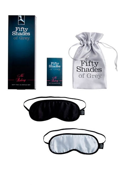 Paquete de 2 antifaces - Cincuenta sombras de Grey
