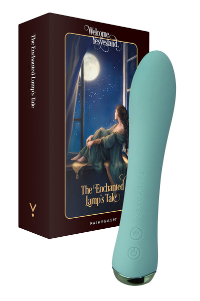 Vibrador recargable WowGenie verde - FairyGasm
