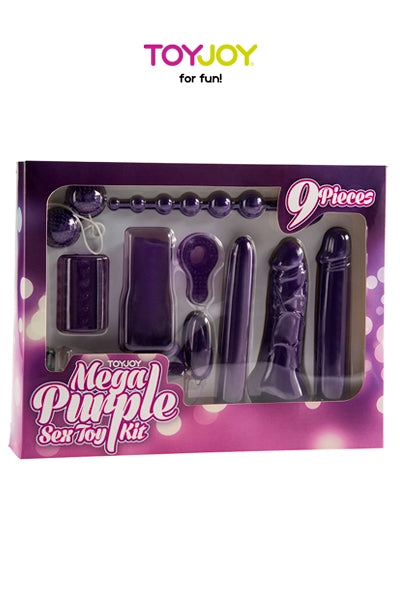 Mega Purple Sextoy Kit - Eveil Secret