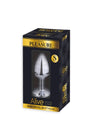 Plug métal bijou noir S - Alive
