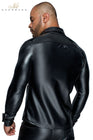 Chemise wetlook et vinyle H064