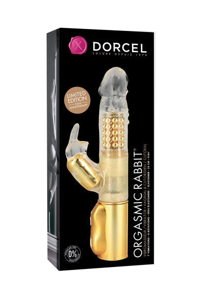 Vibrador Orgasmic Rabbit Gold - Dorcel