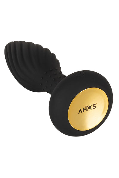 Plug anal vibrant et rotatif télécommandé - Anos - Eveil Secret