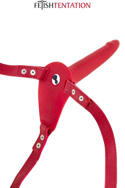 Cinturón Godet rojo vibrante Fetish Tentation