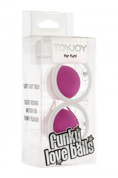 Funky Love Balls - fuchsia - Eveil Secret