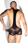 Combishort noir - J Lingerie