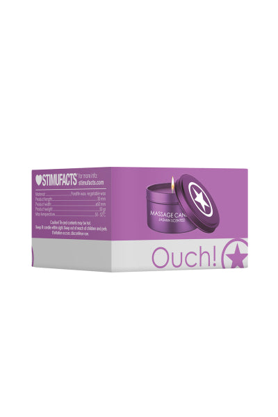 Vela de masaje Jazmín 50g - Ouch