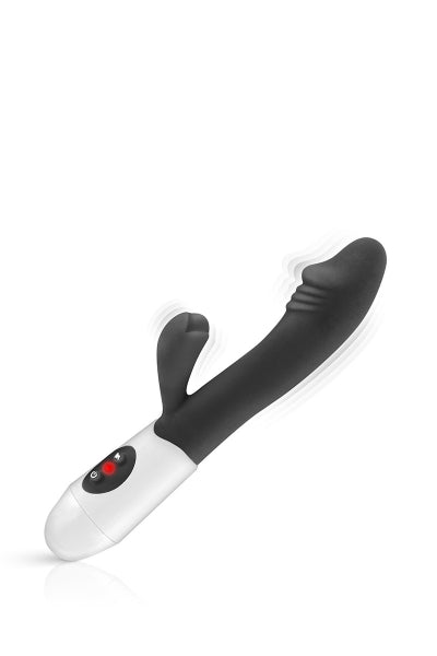 Vibromasseur Rabbit Elya noir - Yoba - Eveil Secret