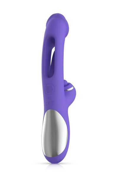 Vibro Conejito con Estimulador de Punto G Tess - Good Vibes Only