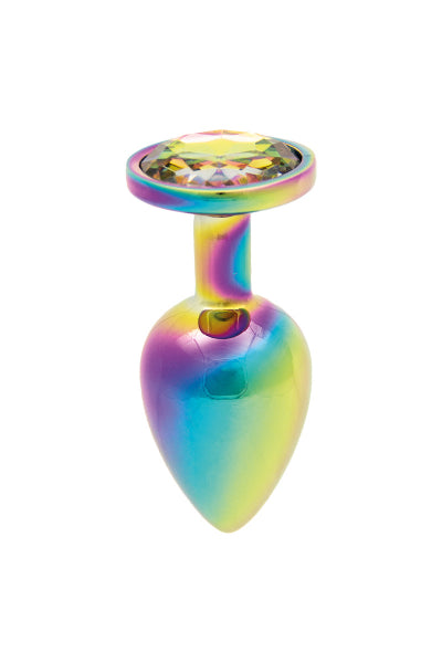 Plug bijou arc-en-ciel L - Litolu - Eveil Secret