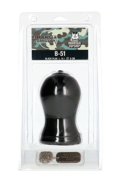 Plug 14x8cm B-51 - Domestic Partner - Eveil Secret