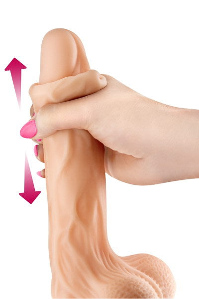 Gode ultra-réaliste 21 cm - Real Brad - Eveil Secret