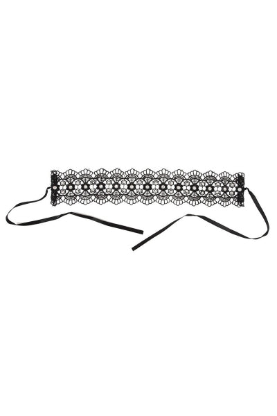 Collar bordado con pedrería - Cotelli Accessoires