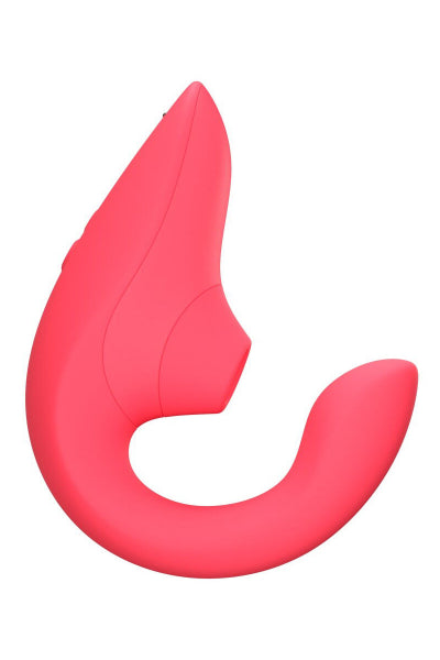 Estimulador dual Womanizer Blend color rosa vibrante