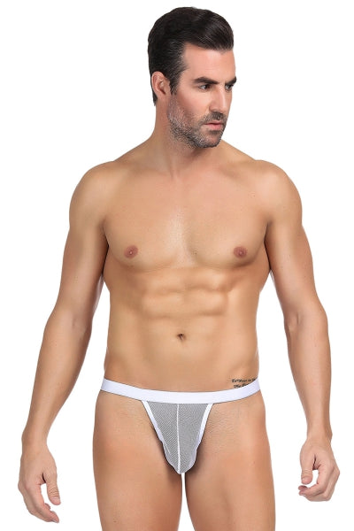 String homme blanc résille - Eveil Secret
