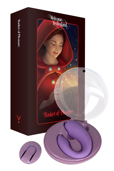 Vibrador para parejas PleasureBerry morado - FairyGasm