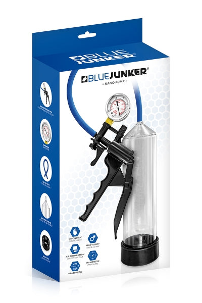 Extensor de pene con manómetro - Blue Junker