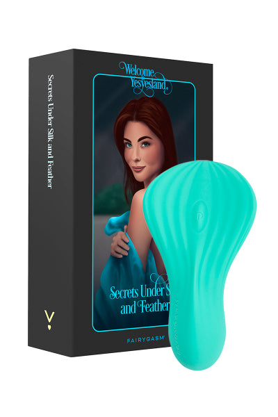 Mini vibrador recargable SilkenTouch verde - FairyGasm
