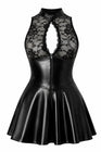Mini robe One More Kiss F404 - Noir Handmade