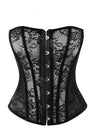 Corset One More Kiss F406 - Noir Handmade