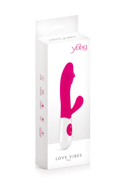 Vibrador Rabbit Elya rosa - Yoba