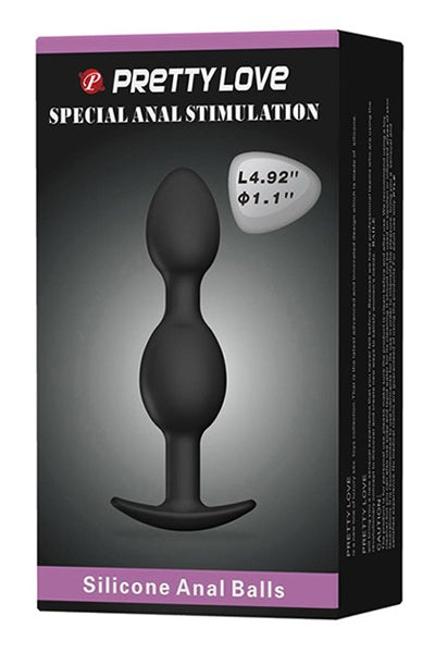 Silicone anal balls 12,5 cm - Eveil Secret