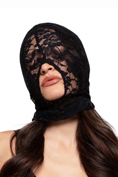 Cagoule BDSM en Dentelle - Bedroom Fantasies