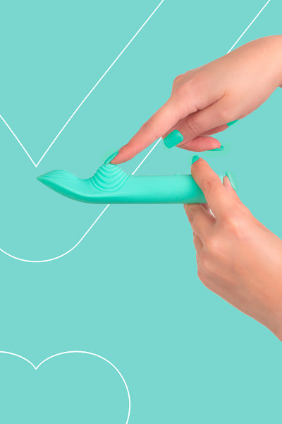 Vibro rechargeable LunaCharm vert - FairyGasm