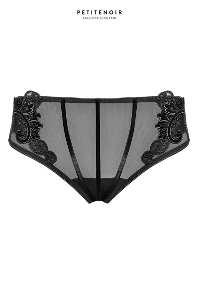 Braga de tul y bordados