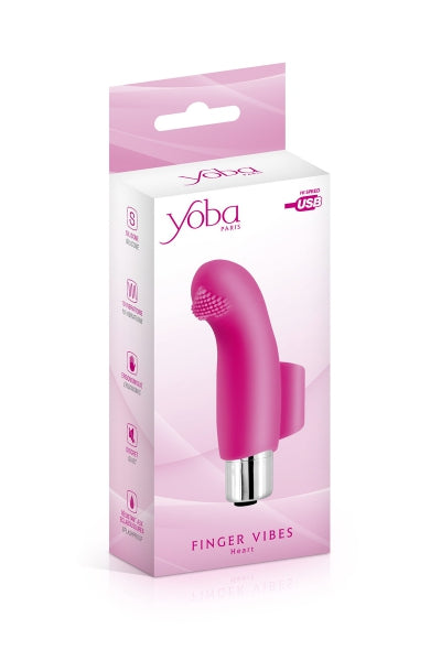 Dedo vibrador Heart - Yoba