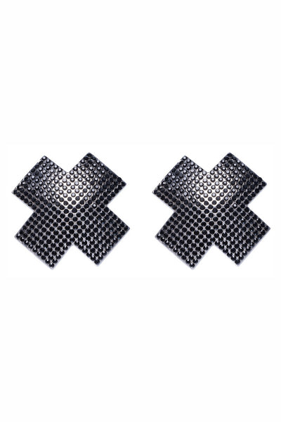 Cubrepezones cruz - Cotelli Accesorios