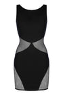 Robe noire V-9279 - Axami
