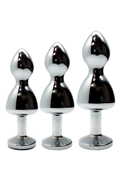 Plug joya Lollypop transparente L - Wooomy