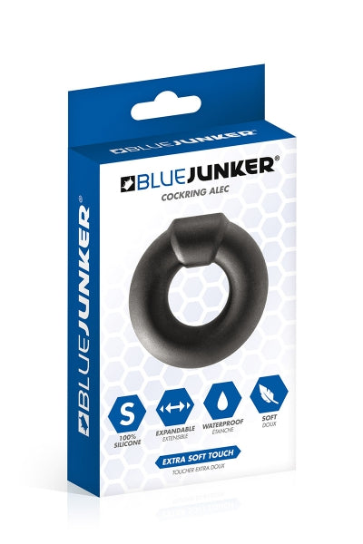 Cockring épais silicone - Blue Junker - Eveil Secret