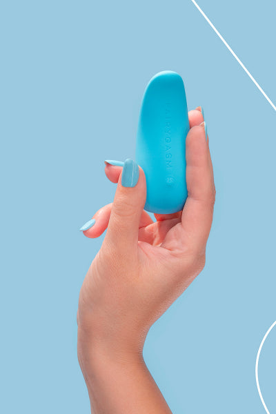 Mini vibro rechargeable ThrillLeaf bleu - FairyGasm
