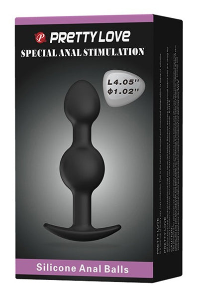 Silicone anal balls 10,3 cm - Eveil Secret