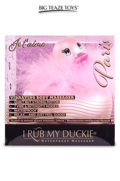 Mini patito vibrador Duckie Paris - rosa