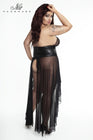 Robe fendue Icone F047