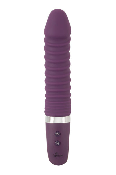 Vibrador térmico recargable 23,5 x 4,1 cm - Sweet Smile