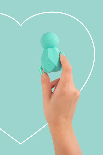 Mini vibro rechargeable BlissKey vert - FairyGasm