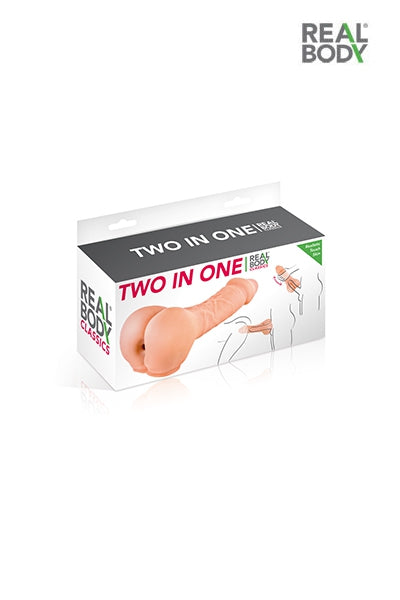 Gode et masturbateur - Two in one - Eveil Secret