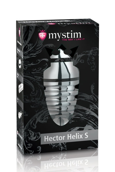 Enchufe de electroestimulación S Hector Helix - Mystim